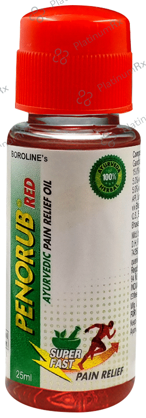 Boroline Penorub Red Super Fast Pain Relief 25 ml