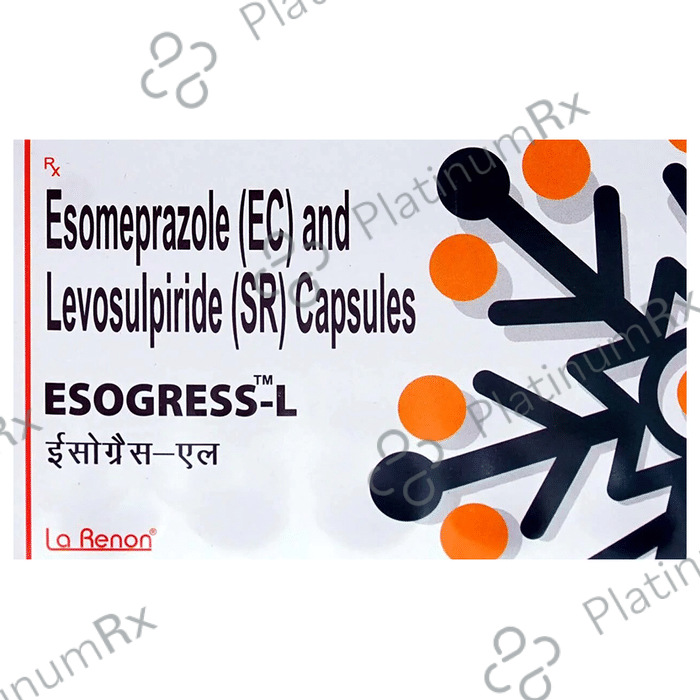 Esogress L 40/50mg Capsule SR 10s