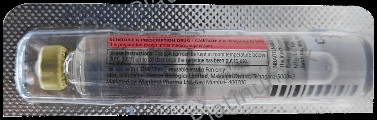 Nobeglar (100 IU/ml) (1*3ml Cartridge)