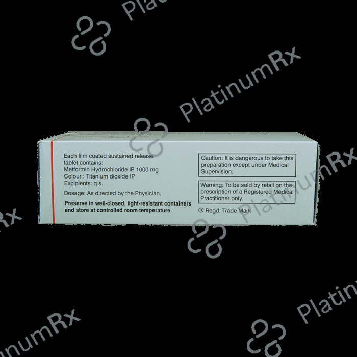 Glycomet SR 1mg Tablet 15s