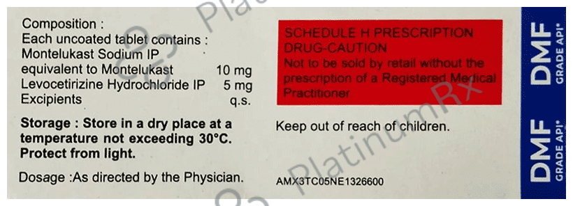 Lecope M 5/10mg Tablet 15s