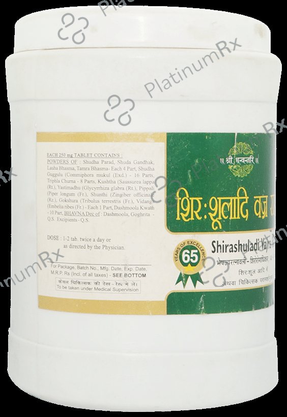 SDH Naturals Shirashuladi Vajra Rasa