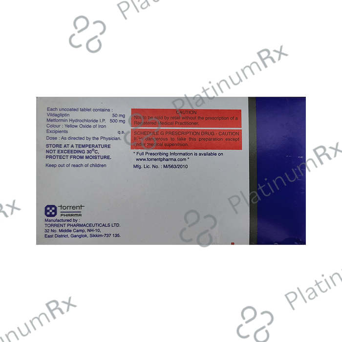 Encelin M 50/500mg Tablet 10s