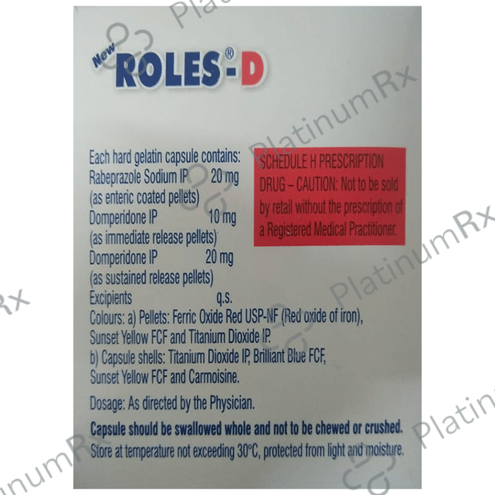 New Ranbaxy Ropraz-D SR Capsule