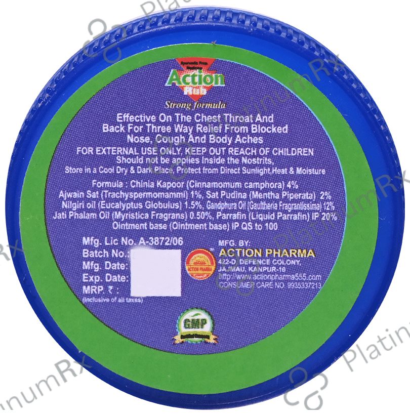 Action Pharma Action Rub Balm 10 ml