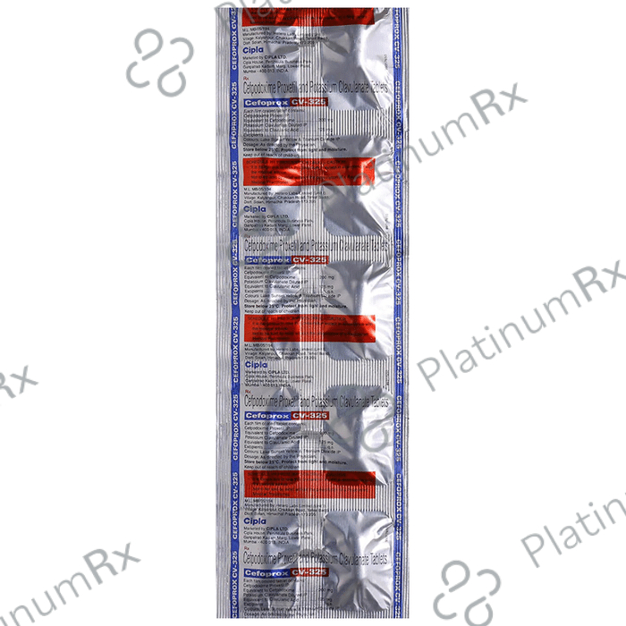 Cefoprox CV 325 Tablet