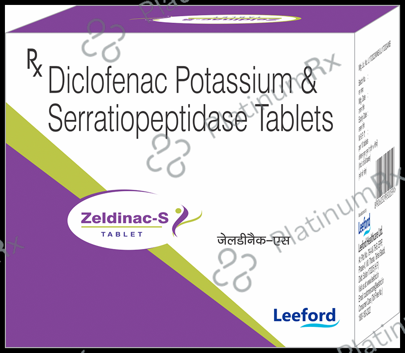 Zeldinac S 50mg/10mg Tablet