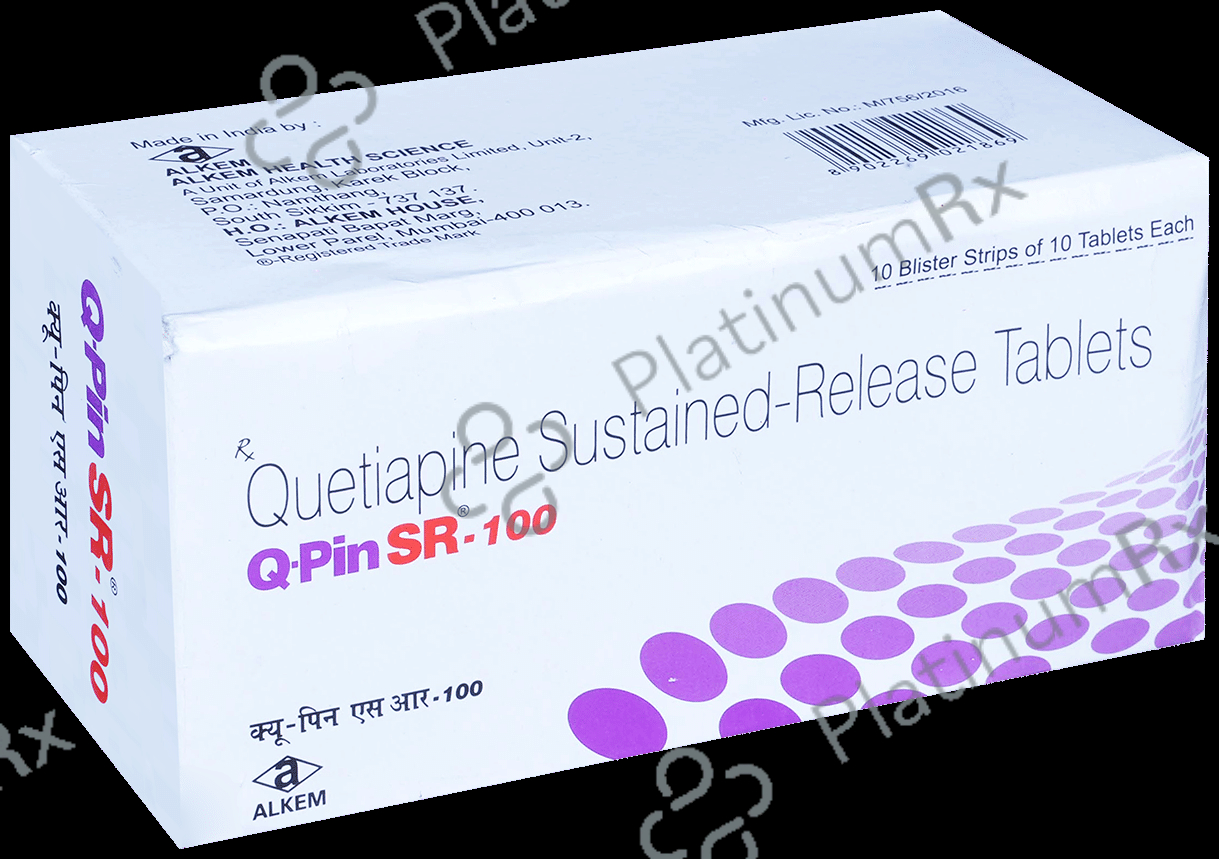Q Pin SR 100mg Tablet 10s