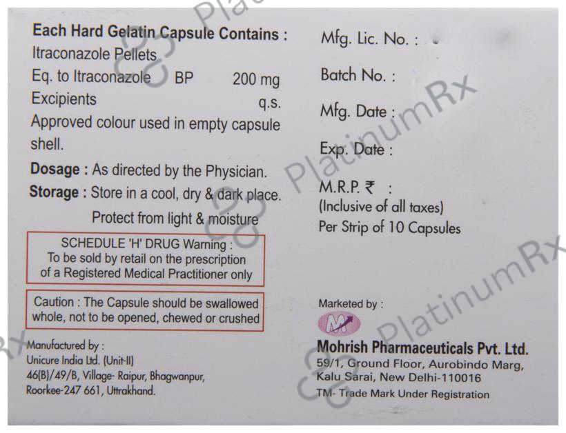 Tinitraz 200 Capsule