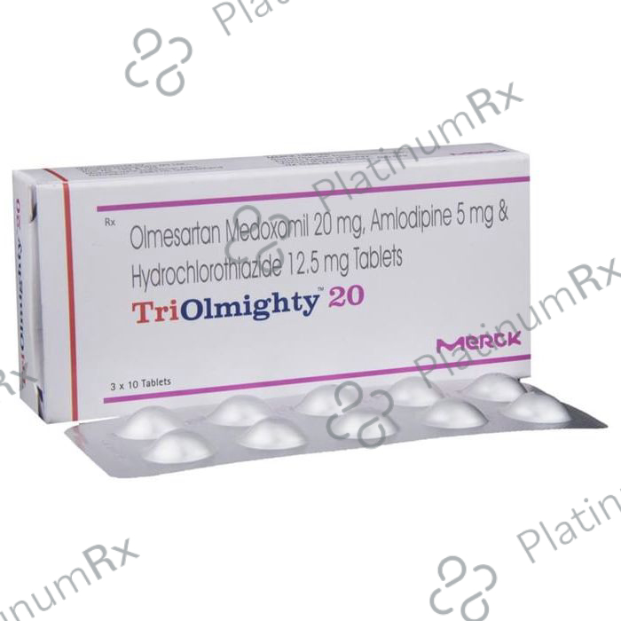 Triolmighty 20/5/12.5mg Tablet 10s