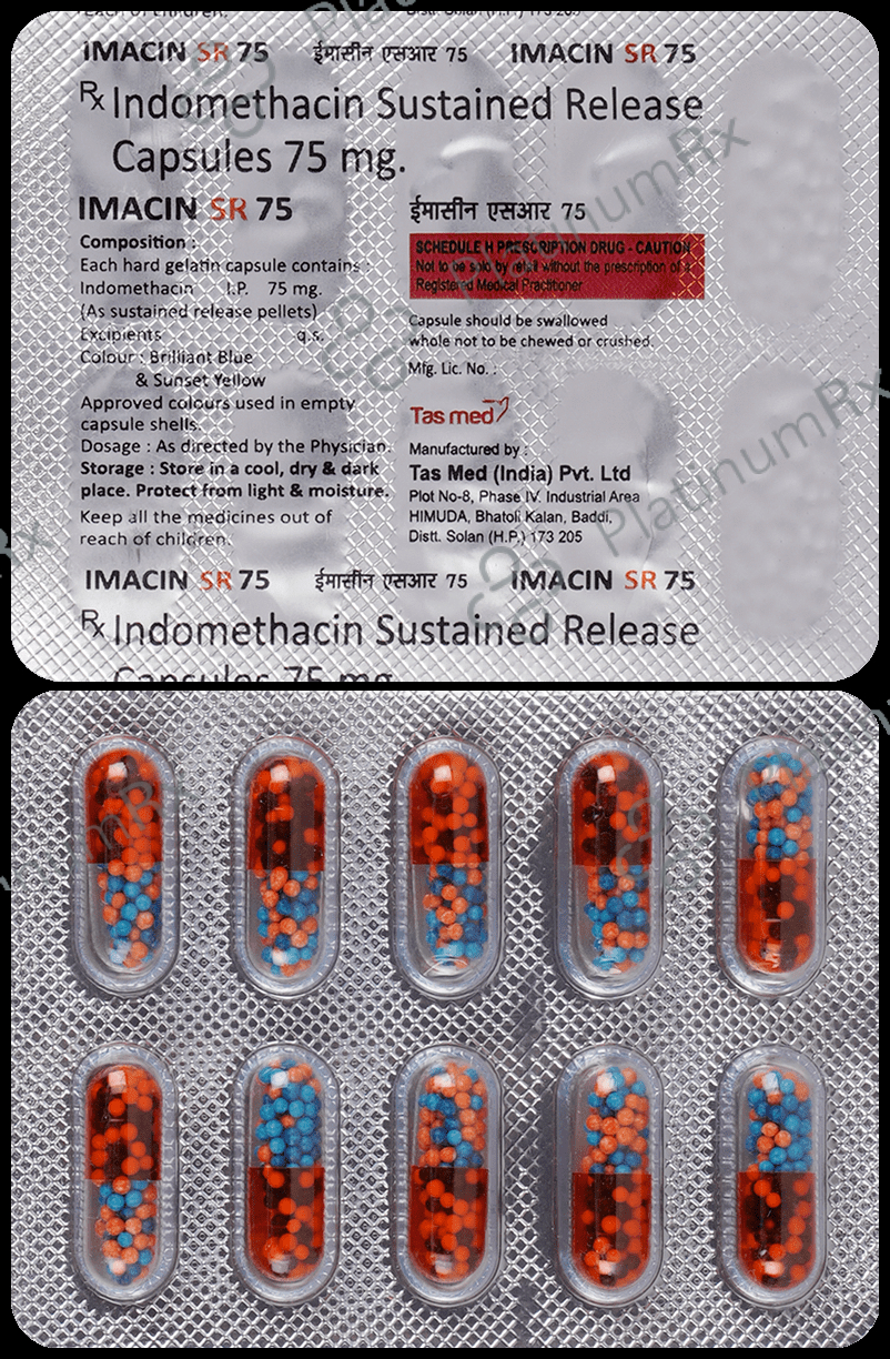 Imacin-SR 75 Capsule