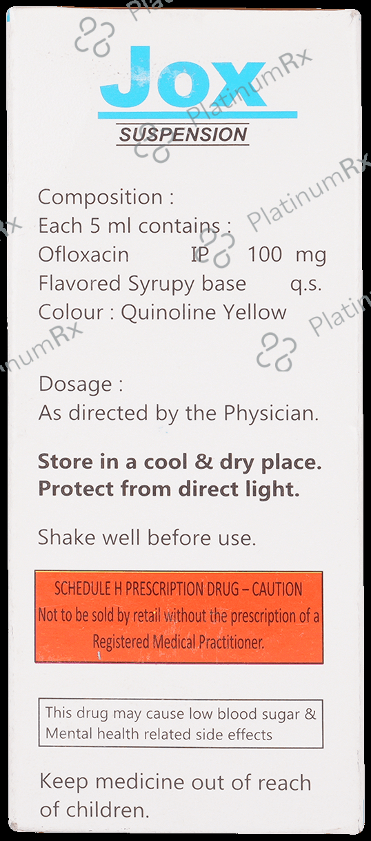 Jox 100mg Suspension 60ml