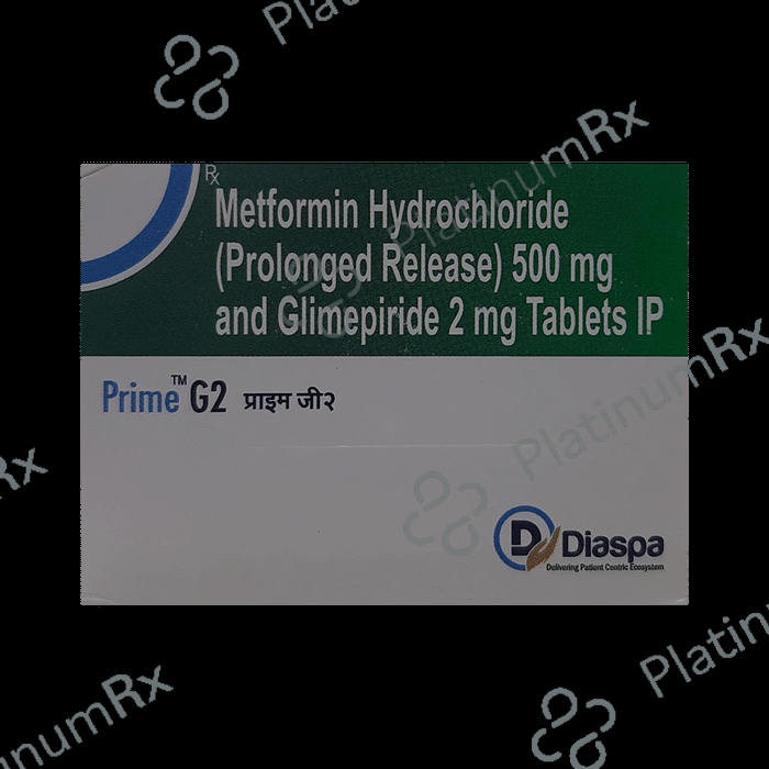 Prime G 2/500mg Tablet PR 10s