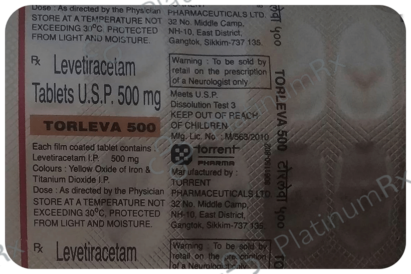 Torleva 500mg Tablet 10s