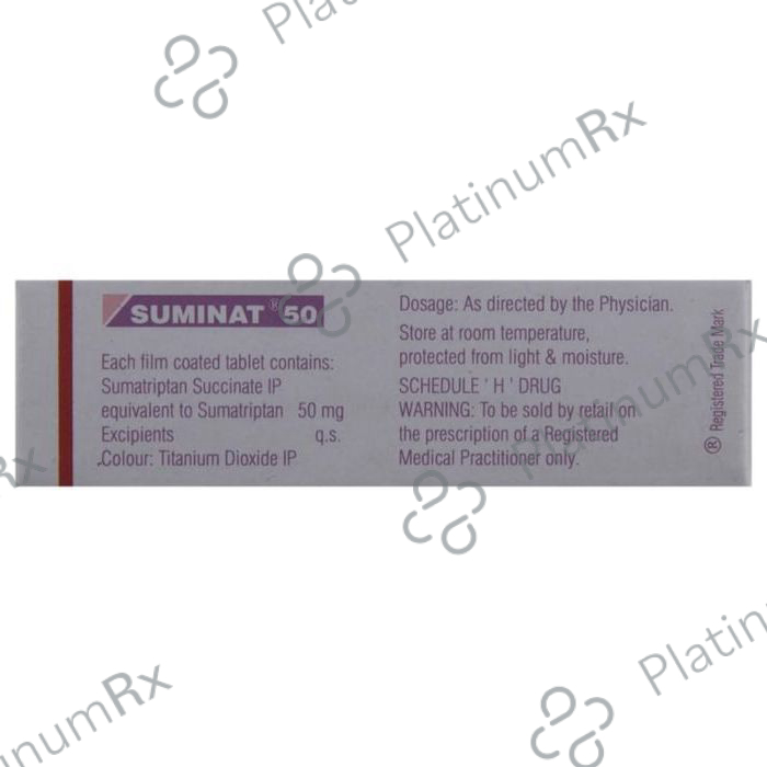 Suminat 50mg Tablet 1s