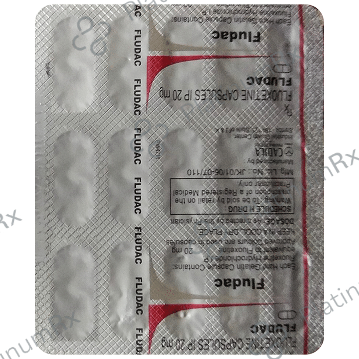 Fludac 20mg Capsule 15s