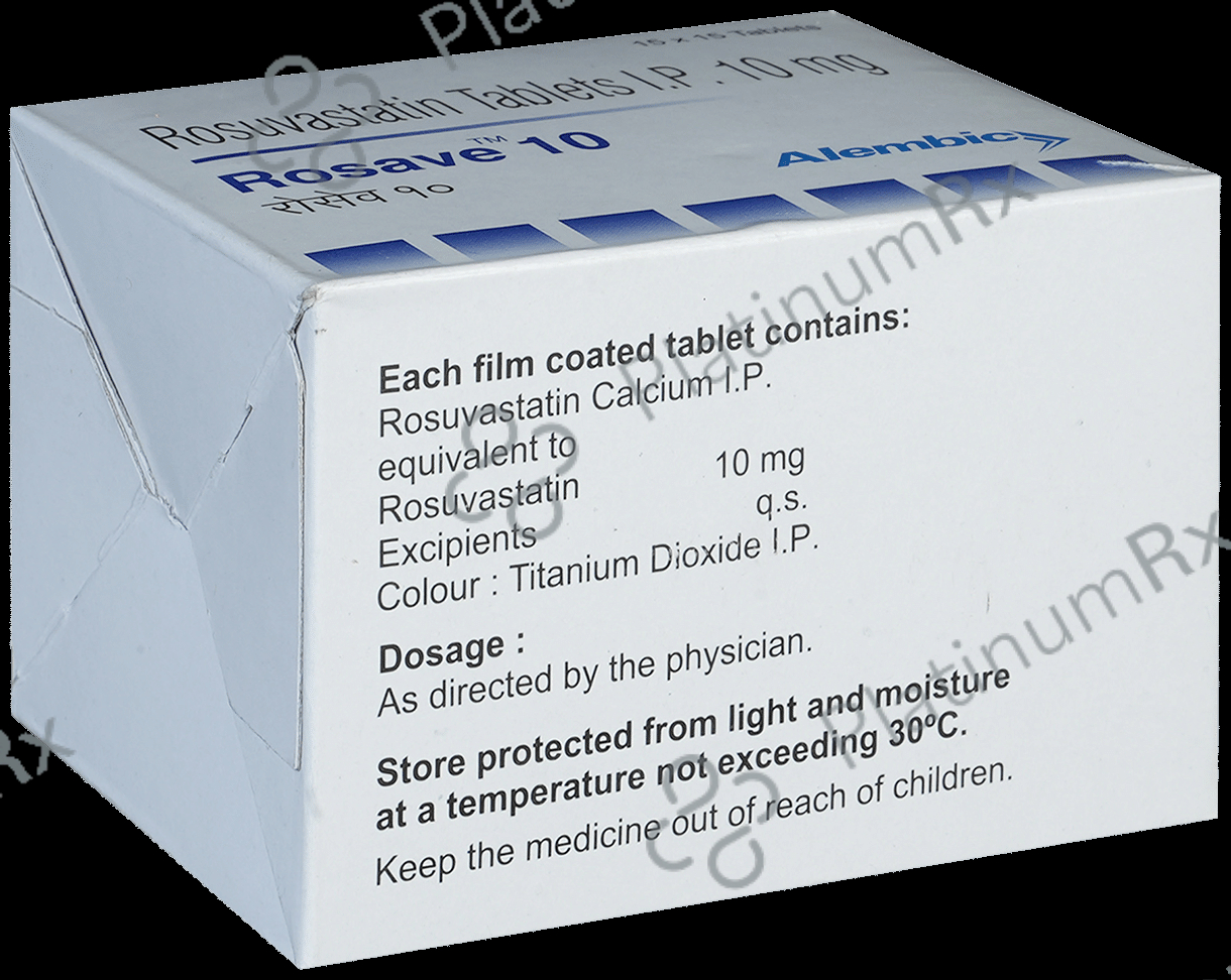 Rosave 10mg Tablet 15s