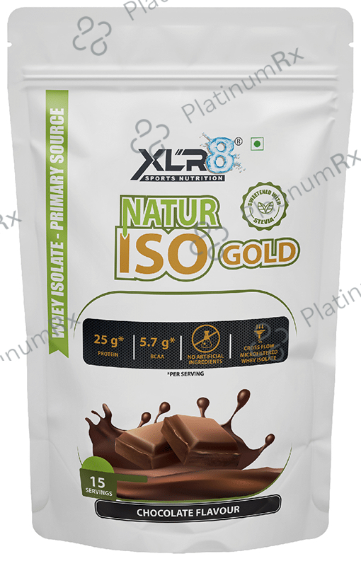 XLR8 Sports Nutrition Natur Iso Gold Powder Chocolate 500 gm