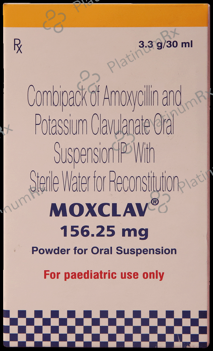 Moxclav 156.25mg Syrup