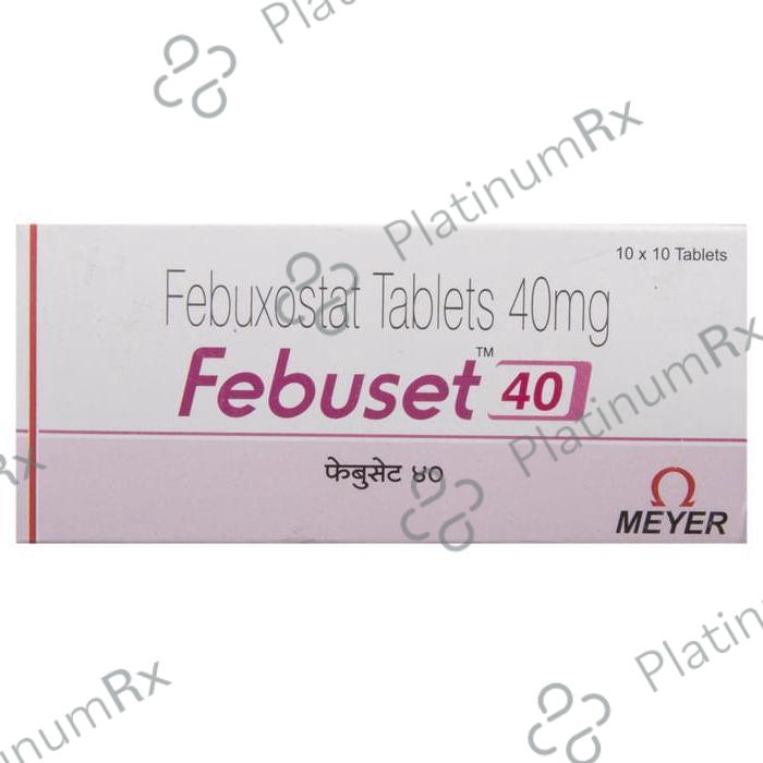 Febuset 40mg Tablet 10s