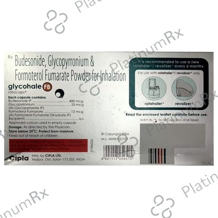 Glycohale FB Rotacap 10s
