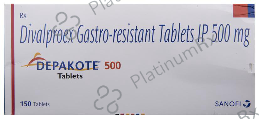 Depakote 500mg Tablet SR 15s