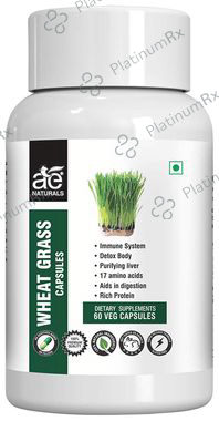 AE Naturals Wheat Grass Veg Capsule