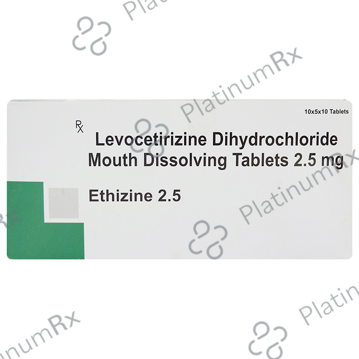 Ethizine 2.5 Tablet MD