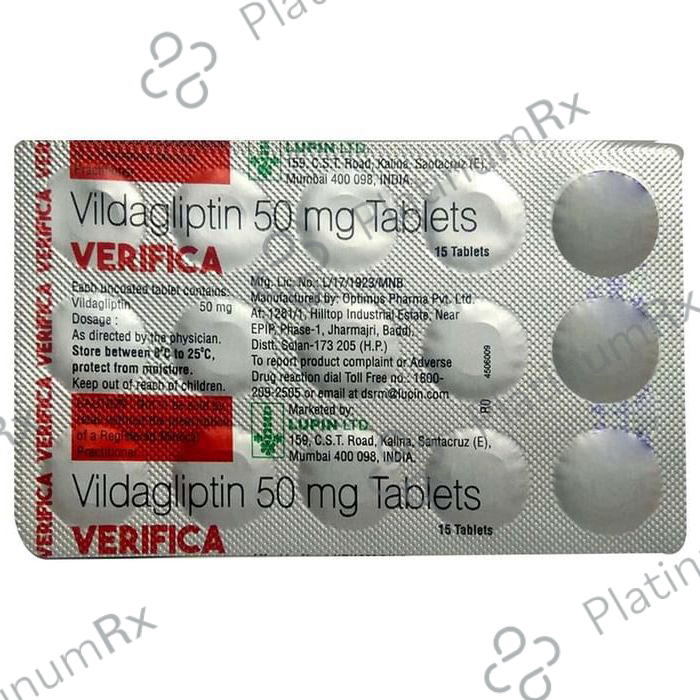 Verifica 50mg Tablet 15s