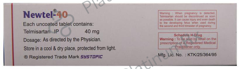 Newtel 40mg Tablet 10s
