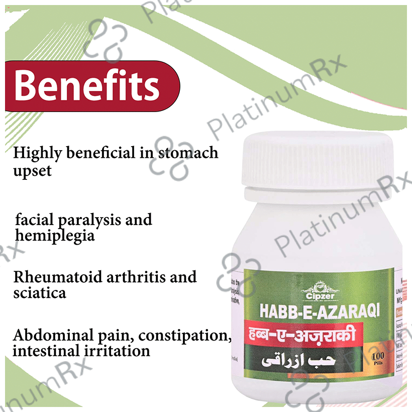 Cipzer Habb-E-Azaraqi Pill