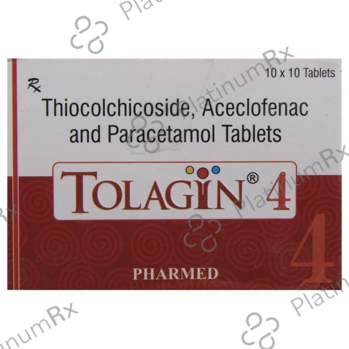 Tolagin 4 100/325/4mg Tablet 10s