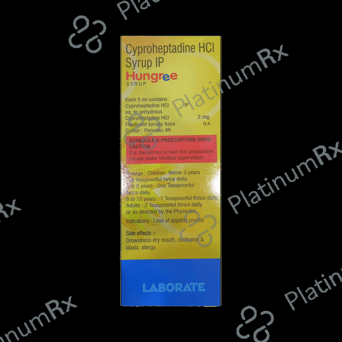 Hungree 2mg Syrup 200ml
