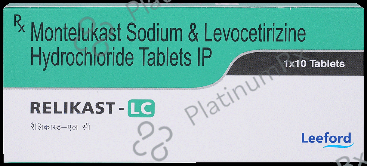 Relikast LC 5mg/10mg Tablet