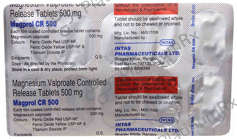 Magprol CR 500 Tablet