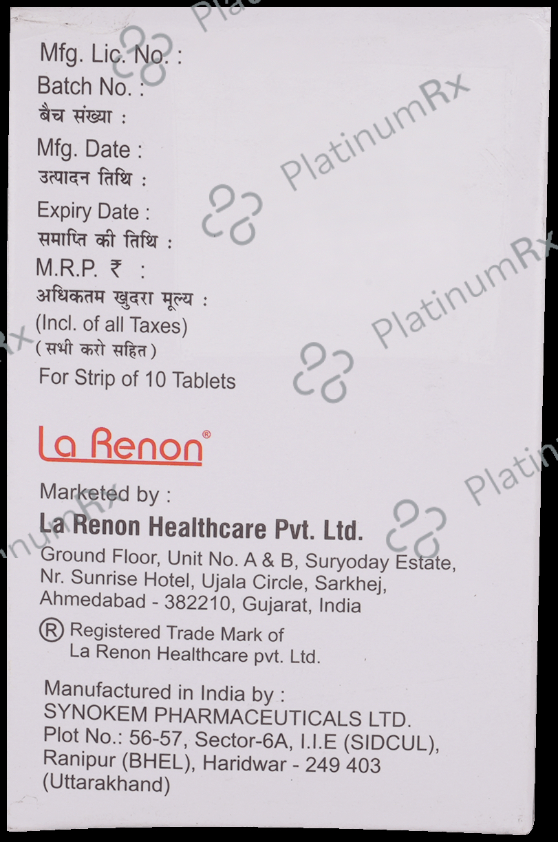 Lacarnit 330mg Tablet 10s