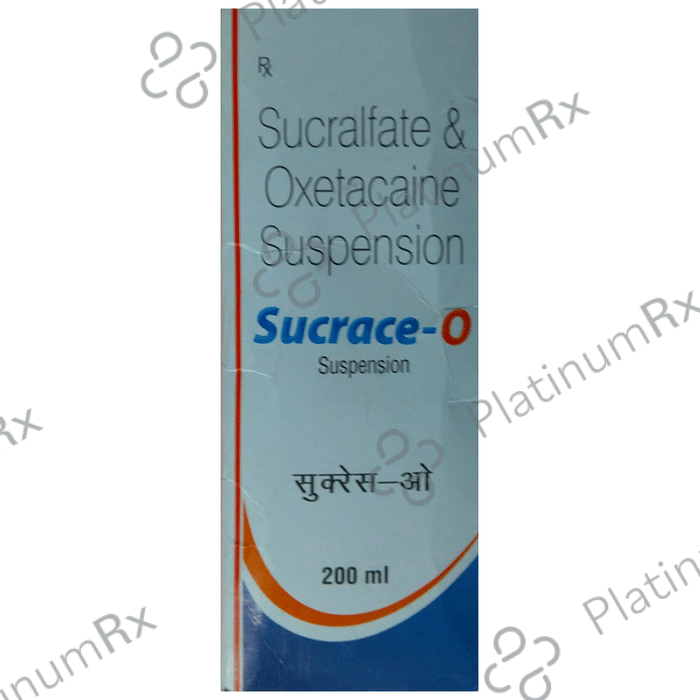 Sucrace O 10/500mg Suspension 200ml