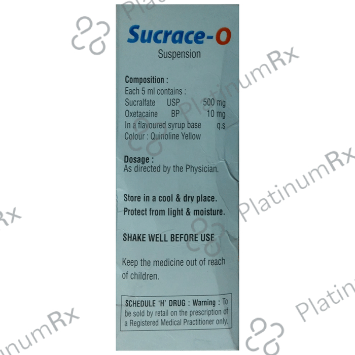 Sucrace O 10/500mg Suspension 200ml