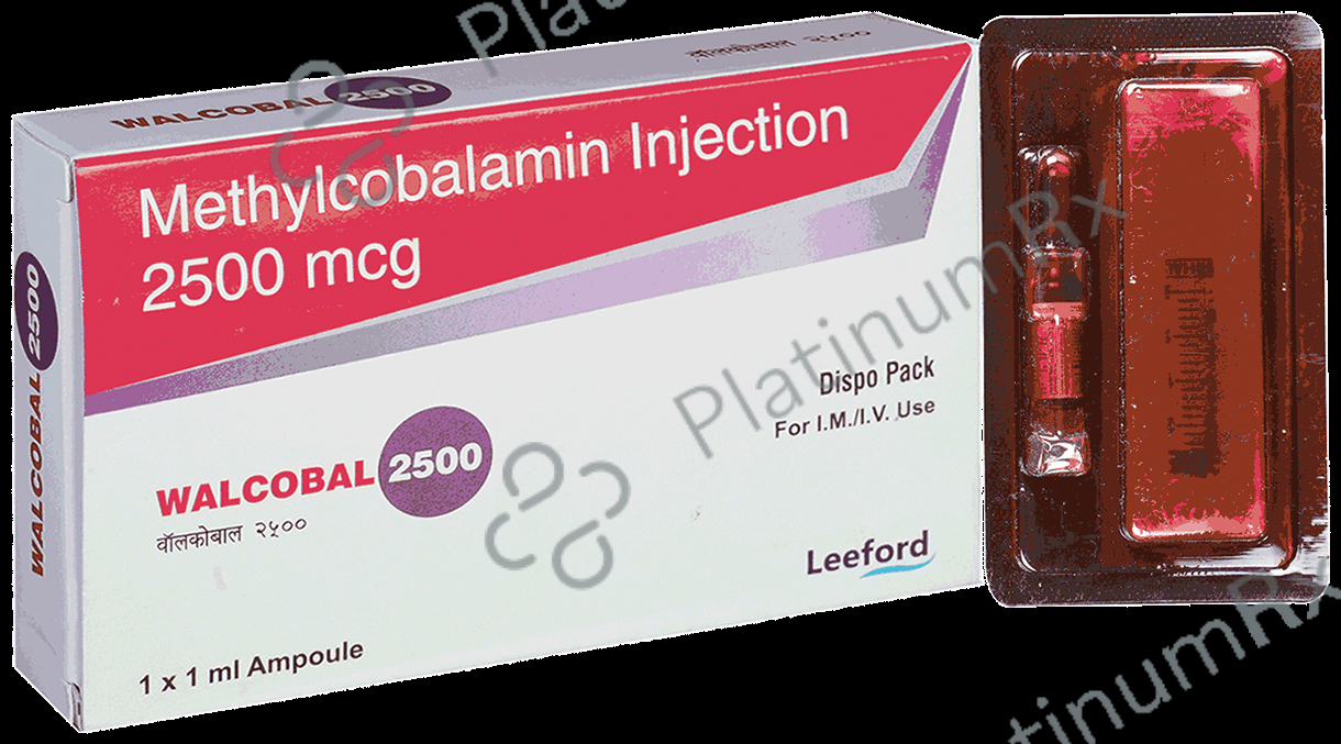 Walcobal 2500mcg Inj 1ml