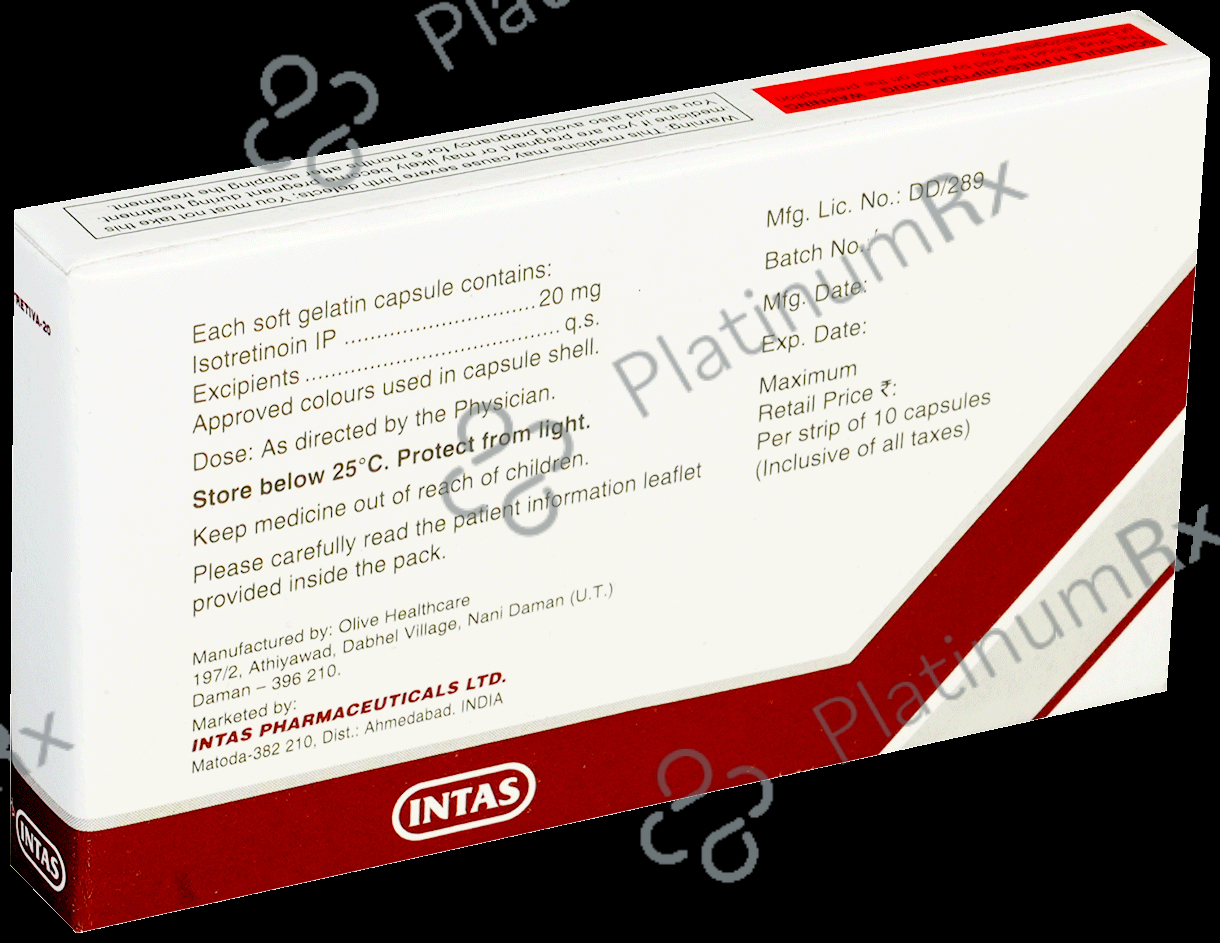 Tretiva 20mg Capsule 10s