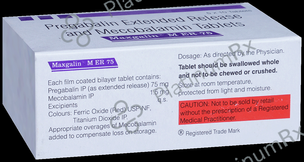 Maxgalin M ER 75 Tablet