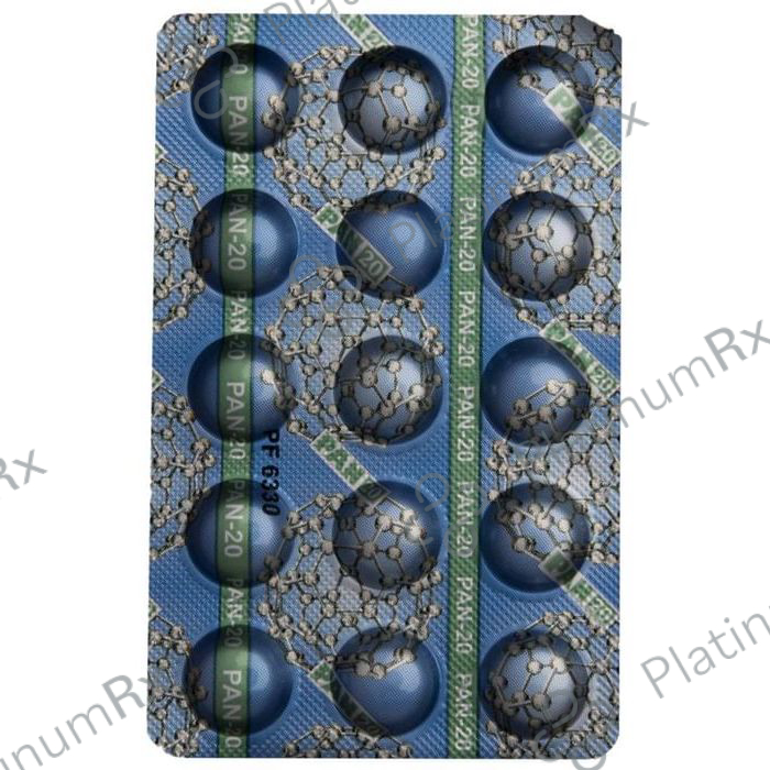 PAN 20mg Tablet 15s
