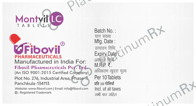 Montvil LC Tablet