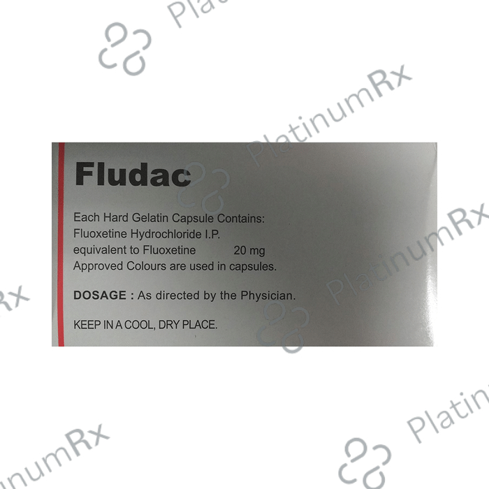 Fludac 20mg Capsule 15s