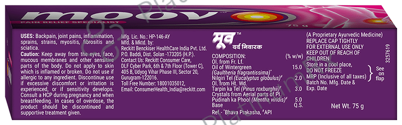 Moov Pain Relief Specialist
