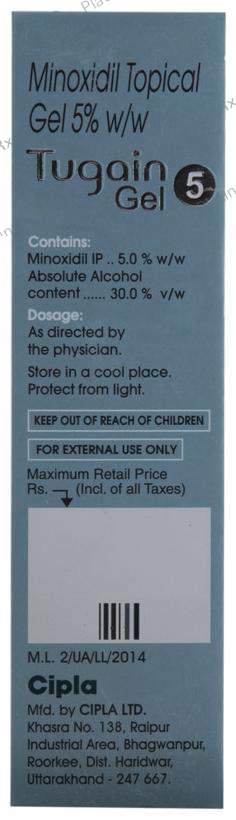 Tugain 5% Gel 60gm