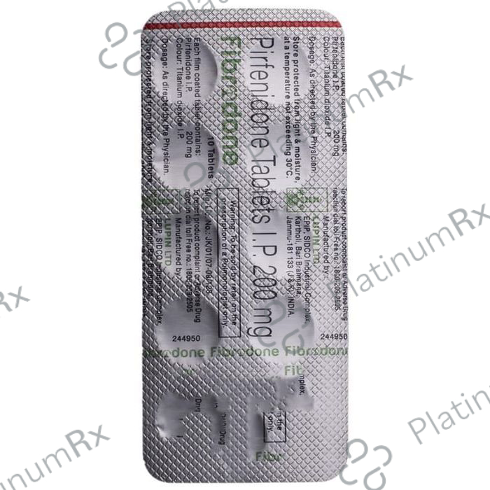 Fibrodone 200mg Tablet 10s