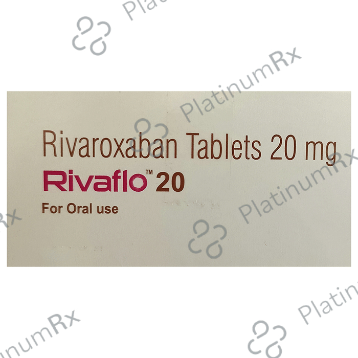 Rivaflo 20mg Tablet 10s
