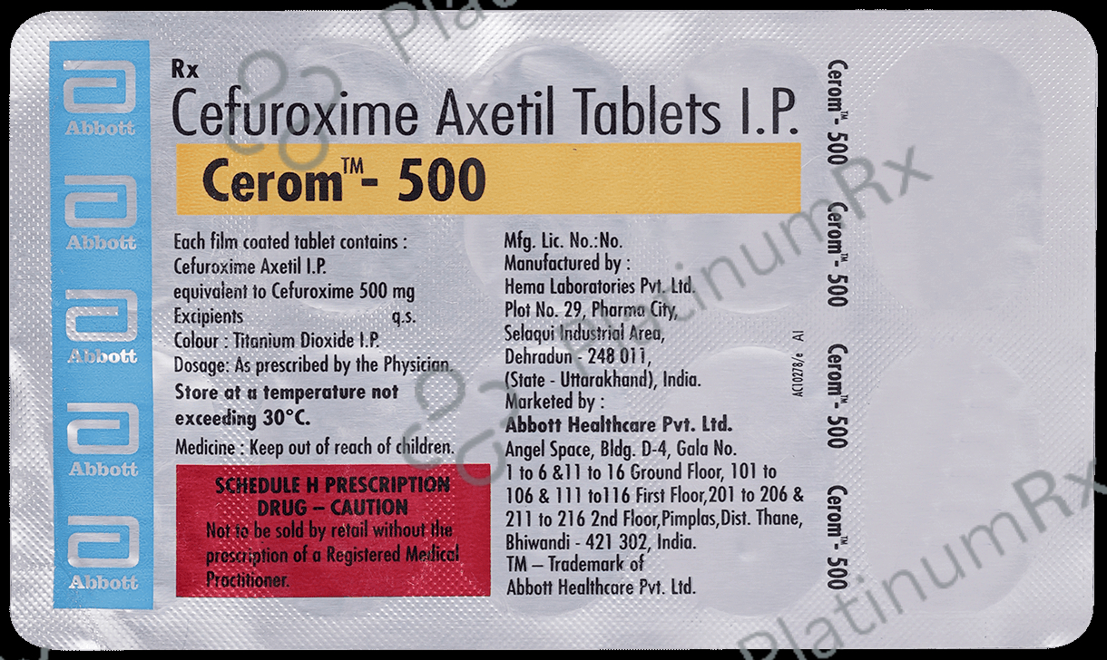 Cerom 500 Tablet 10 Tablet