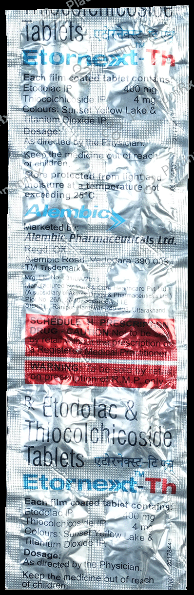Etornext TH 400/4mg Tablet 10s